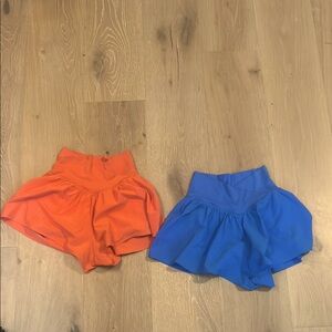 Aerie crossover flowy shorts